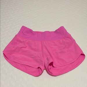 Lululemon Pink Athletic Shorts